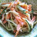 honey19's cooksnap of when they made もやしきゅうり人参のサラダ☆.