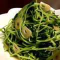 鏡月アセロラ's cooksnap of when they made たったの30秒！豆苗ニンニク炒め☆.