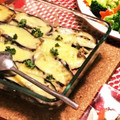 nuri0's cooksnap of when they made ナスが旬！ チーズとトマトのラザニア風.