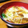 猫のオソマ's cooksnap of when they made うどんつゆリメイク！なめこのかき玉汁.