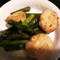 amam1011's cooksnap of when they made 簡単！アスパラとホタテのガーリック炒め.