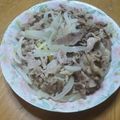 クック8D0BQL☆'s cooksnap of when they made 豚こまとじゃが芋のレンジ蒸し♪ジューシー.