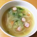 さやか1005's cooksnap of when they made セロリの葉と玉ねぎのスープ.