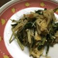 あんずてぃー☆'s cooksnap of when they made 【簡単】水菜のサッパリ梅煮【時短】.