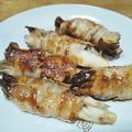 アヒる子's cooksnap of when they made 豚肉舞茸巻オイスターソース風味❀.