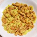 おにんぎょうさん's cooksnap of when they made 油であげない　マカロニかりんとう.
