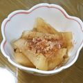 Haruki420's cooksnap of when they made 5分で簡単！味しみしみ大根のだしポン漬け.
