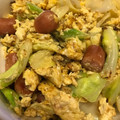 ゆきんぐりる's cooksnap of when they made ソーセージと卵のふんわり炒め♪.