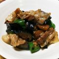 くろみみ☆'s cooksnap of when they made 焼肉のタレで☆豚バラ肉と茄子の炒め物.