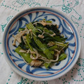 イチゴ、イチゴ。's cooksnap of when they made 骨粗しょう症対策！舞茸小松菜のしらす炒め.