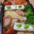 おちゃむ夫人's cooksnap of when they made お弁当にも♪　＝ちくわの枝豆ボート＝.