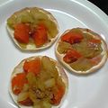 亜久里's cooksnap of when they made 肉じゃがリメイクミニピザ.