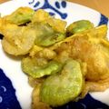 かにゃにゃコ's cooksnap of when they made 筍とそら豆とエビのかき揚げ.
