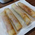 ばたみそーぱん☆'s cooksnap of when they made 焼くまで５分♪簡単アスパラベーコン春巻き.