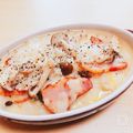 あやなぴきっちん's cooksnap of when they made 簡単♡ベーコンとしめじのチーズリゾット.
