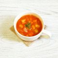 ウメ吉さん's cooksnap of when they made 簡単ミネストローネ☆たっぷりキャベツ入り.