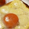 まおたろう1's cooksnap of when they made チーズマヨエッグトースト.