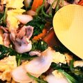 こすけ81's cooksnap of when they made 簡単なのにうまい！　「豚肉のポパイ炒め」.