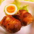 cook⭐MAYU⭐'s cooksnap of when they made 簡単肉巻きおにぎり.