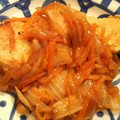 まるるん♪'s cooksnap of when they made 鮭の天ぷらのバルサミコ甘酢あんかけ.