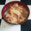 ★サンセット★'s cooksnap of when they made 天ぷらリメイク☆簡単おかず味噌汁.