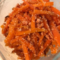 柳生十兵衛茜's cooksnap of when they made 作り置きおかず　人参の明太子和え.