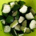 クックるん☆戦隊's cooksnap of when they made きゅうりナムル☆.
