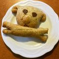 ブランディ's cooksnap of when they made いぬパン　まる顔シーズー犬.