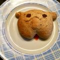 ブランディ's cooksnap of when they made いぬパン　まる顔シーズー犬.