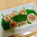 meakokoo's cooksnap of when they made あと出しOK！レンジで簡単♪油揚げ肉巻き.