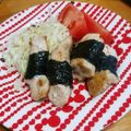 しょみ一's cooksnap of when they made 簡単！ふっくら鶏ムネの海苔マヨ焼き.