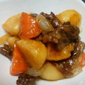 ёdey2upё's cooksnap of when they made 節約＊豚こま切れ肉と新じゃがの甘辛炒め.