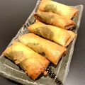 ボボモン's cooksnap of when they made ささみと大葉のチーズ春巻き.