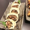 ボボモン's cooksnap of when they made おもてなしにも！大絶賛♡肉巻き寿司ロール.
