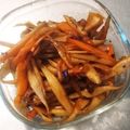 らどちゃん's cooksnap of when they made 黒酢を効かせたつまみに合うきんぴらごぼう.