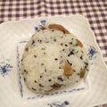 はなプリン's cooksnap of when they made お弁当に☆ザーサイちりめんおにぎり.