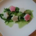 よしぷち's cooksnap of when they made 七夕に☆かまぼこときゅうりのサラダ.