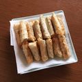 taisuke625's cooksnap of when they made 大葉とソーセージのプチ春巻き.
