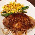 chiaco☆'s cooksnap of when they made 豚肉のハニーマスタードバルサミコソテー.