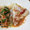 プラハの街並み's cooksnap of when they made 簡単♪白身魚の梅バターソース.