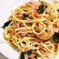 sandshrew's cooksnap of when they made ベーコンと野菜の和風パスタ.