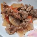 tontonmii's cooksnap of when they made ご飯が進む！大根と豚肉の甘辛炒め煮♪.