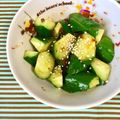 ふたごゆき's cooksnap of when they made 絶品旨辛＊キュウリの焼肉コチュジャン和え.