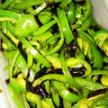 やわり's cooksnap of when they made 3分であと一品！ピーマンと昆布の和え物.