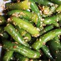 みちば's cooksnap of when they made いんげんのごま和え.