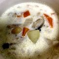 yueriko's cooksnap of when they made ツナと大豆のミルクスープ.