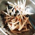 ぱんさぉ's cooksnap of when they made 箸が止まらない！シャキシャキ大根サラダ.