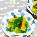クックI7I5L1☆'s cooksnap of when they made さつまいもと青ねぎの和風だし煮.