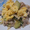 ゆりんまま's cooksnap of when they made ズッキーニと豚肉の炒め物.