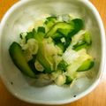 ちゅん2010's cooksnap of when they made キャベツときゅうりの酢の物♡ ＋生姜.